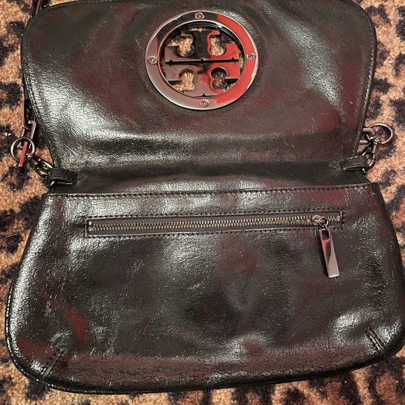 Tory Burch Distressed Metallic Crossbody - Picture 7 of 7